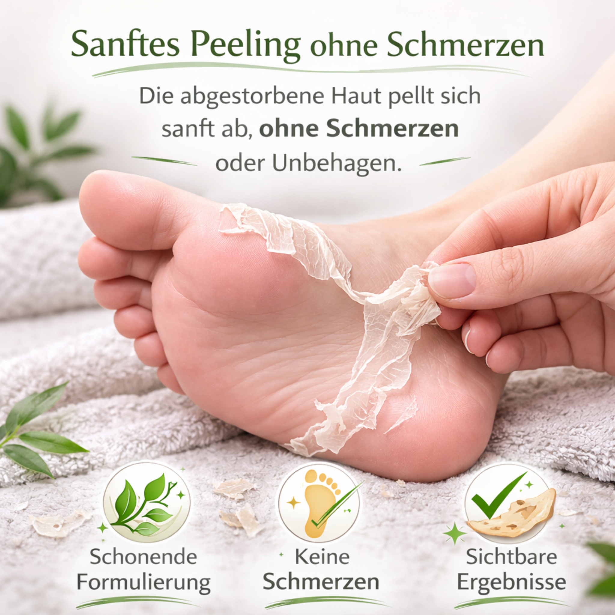 Fussliebe Fussmaske
